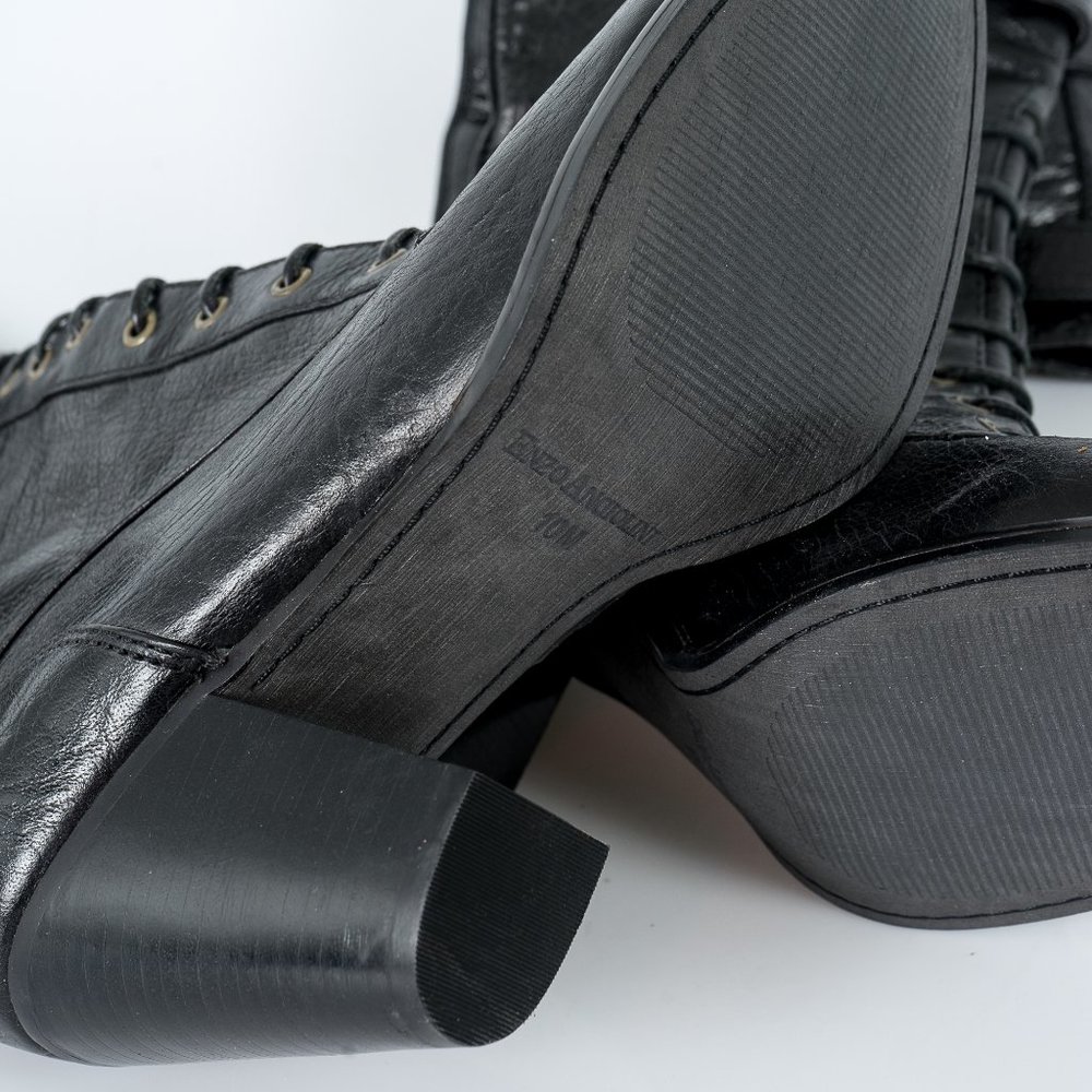 New Enzo Angiolini buckle granny boots - 10 - Picture 6 of 7